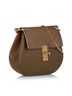 Chloé Brown Gold Small Drew Leather Crossbody Bag 2 One size - photo 2