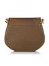 Chloé Brown Gold Small Drew Leather Crossbody Bag One size - photo 3