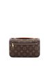 Louis Vuitton 100% Coatead Canvas Brown Louis Vuitton Pochette Metis Monogram Canvas East West  One size - photo 4