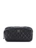 Chanel 100% Leather Black Chanel Street CC Waist Bag Quilted Calfskin  One size - photo 1