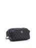 Chanel 100% Leather Black Chanel Street CC Waist Bag Quilted Calfskin  One size - photo 4