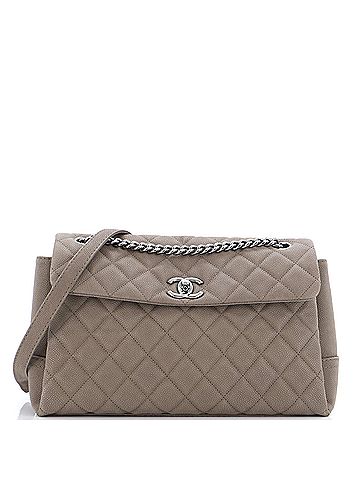 Chanel Chanel Lady Pearly Flap Bag Quilted Iridescent Caviar Medium  (view 1)
