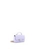 Chanel 100% Leather Purple Chanel Classic Single Flap Top Handle Bag Quilted Lambskin Mini  One size - photo 4