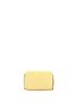 Chanel 100% Leather Yellow Chanel Chain Melody Flap Bag Quilted Caviar Small  One size - photo 2