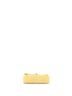 Chanel 100% Leather Yellow Chanel Chain Melody Flap Bag Quilted Caviar Small  One size - photo 5