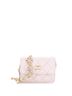 Chanel 100% Leather Pink Chanel Miss Coco Strap Flap Clutch with Chain Quilted Caviar Mini  One size - photo 1