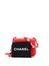 Chanel Red Chanel Monacoco Logo Blocks Square Flap Bag Quilted Lambskin with Resin Mini  One size - photo 3