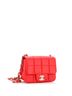 Chanel Red Chanel Monacoco Logo Blocks Square Flap Bag Quilted Lambskin with Resin Mini  One size - photo 4