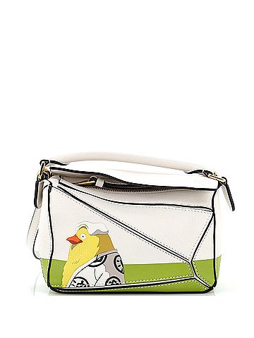 Loewe Loewe Spirited Away Otori-Sama Puzzle Bag Printed Leather Mini  (view 1)