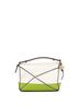 Loewe 100% Leather Tan Loewe Spirited Away Otori-Sama Puzzle Bag Printed Leather Mini  One size - photo 4
