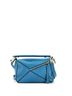 Loewe 100% Leather Blue Loewe Spirited Away Susuwatari Puzzle Bag Printed Leather Small  One size - photo 4