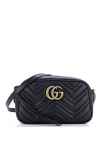 Gucci Gucci GG Marmont Shoulder Bag Matelasse Leather Small  (view 1)