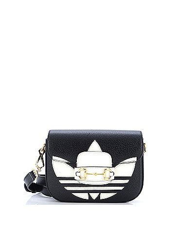 Gucci Gucci x Adidas Horsebit 1955 Shoulder Bag Leather Mini  (view 1)