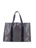 Goyard 100% Coatead Canvas Blue Goyard Villette Tote Printed Coated Canvas MM  One size - photo 4
