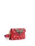 Gucci 100% Leather Red Gucci Broadway Pearly Bee Shoulder Bag Embellished Leather Mini  One size - photo 3