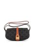 Céline 100% Coatead Canvas Brown Celine Tabou Clutch with Strap Triomphe Coated Canvas  One size - photo 1