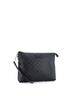 Gucci 100% Leather Black Gucci Signature Soft Wristlet Guccissima Leather  One size - photo 3