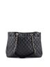 Chanel 100% Leather Black Chanel Classic CC Shopping Tote Quilted Lambskin Large  One size - photo 2