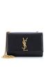 Saint Laurent 100% Leather Black Saint Laurent Classic Monogram Crossbody Bag Grainy Leather Small  One size - photo 1