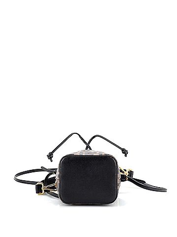 Fendi Fendi Mon Tresor Bucket Bag Zucca Embossed Leather Mini  (view 2)