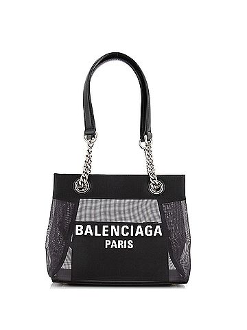 Balenciaga Balenciaga Duty Free Tote Mesh with Leather Small  (view 1)
