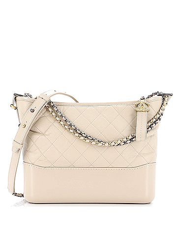 Chanel Chanel Gabrielle Hobo Quilted Aged Calfskin Medium  (view 1)