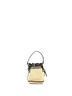 Fendi Tan Fendi Mon Tresor Bucket Bag Logo Embroidered Raffia Mini  One size - photo 4