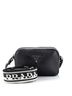 Prada 100% Leather Black Prada Flou Camera Crossbody Bag Vitello Daino Small  One size - photo 1
