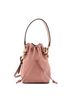 Fendi 100% Leather Pink Fendi Mon Tresor Bucket Bag Studded Leather Mini  One size - photo 1