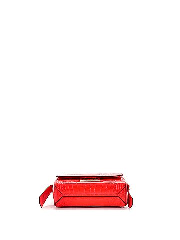 Givenchy Givenchy Eden Top Handle Bag Crocodile Embossed Leather Mini  (view 2)