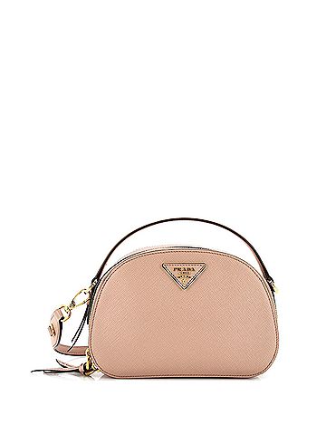 Prada Prada Odette Top Handle Bag Saffiano Leather Small  (view 1)