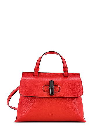 Gucci Gucci Bamboo Daily Top Handle Bag Leather Small  (view 1)