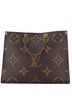 Louis Vuitton 100% Coatead Canvas Brown Louis Vuitton OnTheGo Tote Reverse Monogram Giant GM  One size - photo 1
