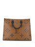 Louis Vuitton 100% Coatead Canvas Brown Louis Vuitton OnTheGo Tote Reverse Monogram Giant GM  One size - photo 4