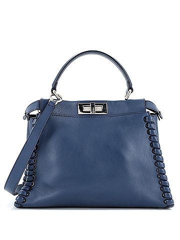 Fendi Fendi Peekaboo Bag Whipstitch Leather Regular  (view 1)