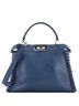 Fendi 100% Leather Blue Fendi Peekaboo Bag Whipstitch Leather Regular  One size - photo 1