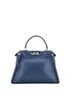 Fendi 100% Leather Blue Fendi Peekaboo Bag Whipstitch Leather Regular  One size - photo 4