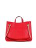 Gucci 100% Leather Red Gucci Horsebit 1955 Chain Tote Raffia and Leather Medium  One size - photo 4