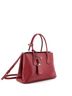 Prada 100% Leather Red Prada Turnlock Cuir Twin Convertible Tote Saffiano Leather Medium  One size - photo 3