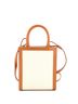 Céline 100% Canvas Tan Celine Vertical Cabas Tote Canvas with Leather Mini  One size - photo 4