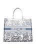 Christian Dior 100% Canvas Blue Christian Dior Book Tote Embroidered Canvas Large  One size - photo 1
