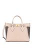 Louis Vuitton 100% Coatead Canvas Brown Louis Vuitton On My Side Tote Leather with Monogram Canvas MM  One size - photo 1