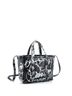 Balenciaga 100% Leather Black Balenciaga Barbes Graffiti East-West Shopper Tote Leather Small  One size - photo 3