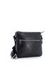 Gucci 100% Leather Black Gucci Zip Messenger GG Embossed Perforated Leather Small  One size - photo 3
