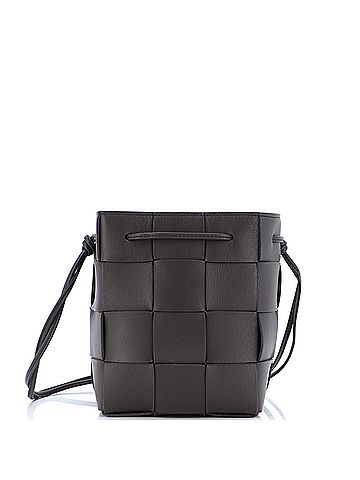 Bottega Veneta Bottega Veneta Cassette Bucket Bag Maxi Intrecciato Leather Small  (view 1)