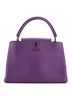 Louis Vuitton 100% Leather Purple Louis Vuitton Capucines Bag Leather MM  One size - photo 1
