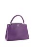 Louis Vuitton 100% Leather Purple Louis Vuitton Capucines Bag Leather MM  One size - photo 3