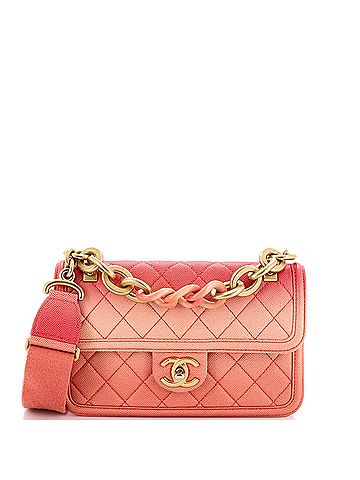 Chanel Chanel Sunset On The Sea Flap Bag Quilted Caviar Small  (view 1)