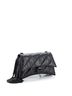 Balenciaga 100% Leather Black Balenciaga Crush Chain Flap Bag Quilted Crushed Calfskin Small  One size - photo 3