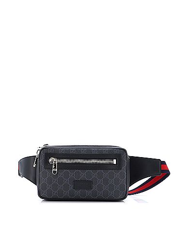 Gucci Gucci Soft Zip Belt Bag GG Coated Canvas Small  (view 1)